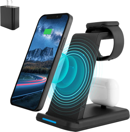 three in one wireless charge